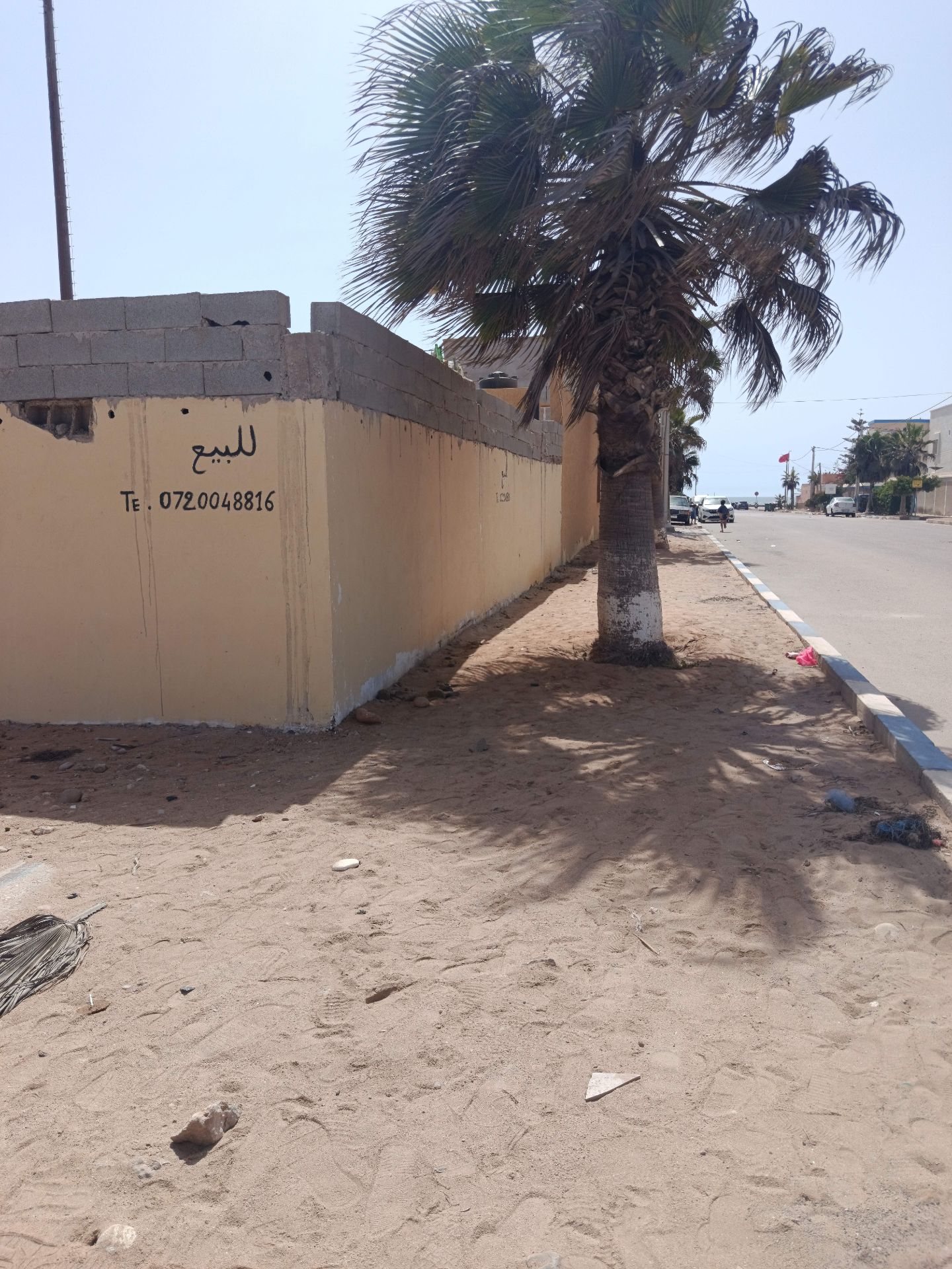 حوش للبيع شاطئ فم الواد